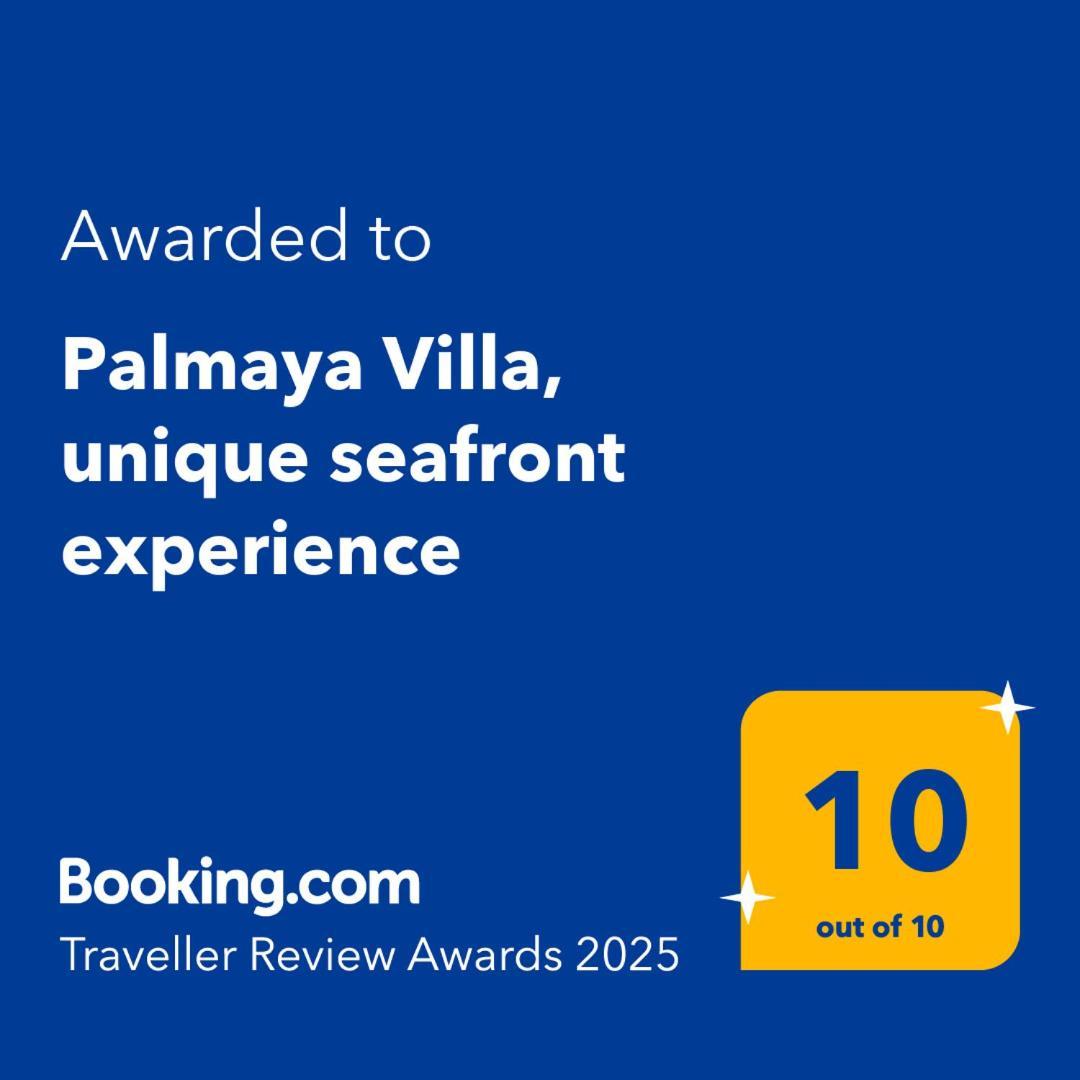 Palmaya Villa, Unique Seafront Experience Vagia  Dış mekan fotoğraf
